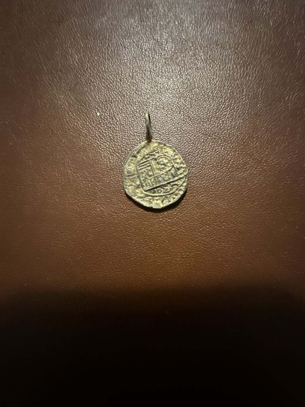Atocha Style Spanish Pieces of Eight Silver Coin Pendant
